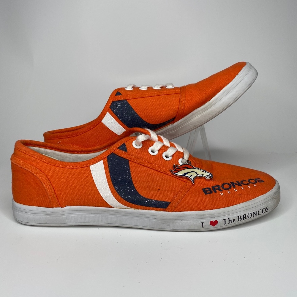 Denver Broncos NFL Bradford Exchange Sneaker Sz 9